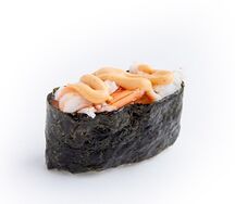Гункан с креветкой 