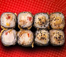 Жареный ролл с куриной грудкой