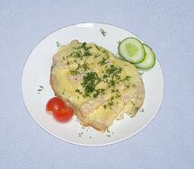 Грудка с ветчиной и сыром