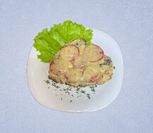 Мясо по-французски