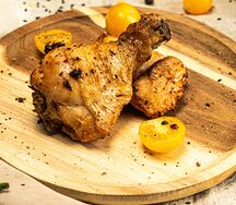 Голень куриная запеченая