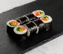 Классический с копченым лососем