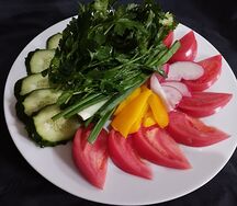 Ассорти свежих овощей