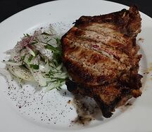 Шашлык из корейки свинины