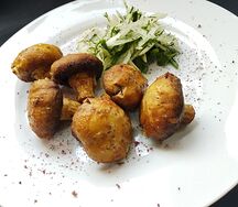 Шашлык из шампиньонов