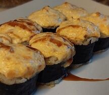 Запечённые с курицей
