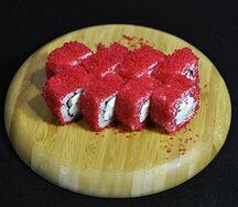 Ролл Калифорния с крабом