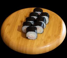 Мини-ролл с крабом