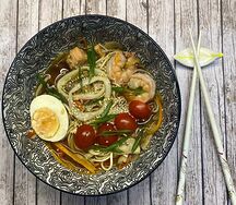 Суп Рамен с морепродуктами