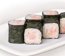 Мини - ролл креветка 6 шт
