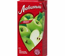 Сок Любимый яблочный