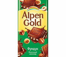 Шоколад Alpen Gold с фундуком