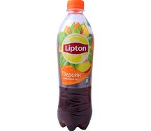 Lipton Черный чай Персик