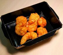 Креветки темпура