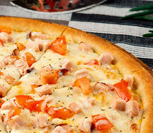 Большая пицца Сырная курочка