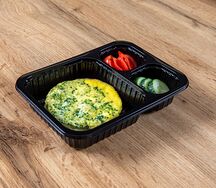 Омлет с брокколи