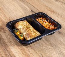 Горбуша в омлете