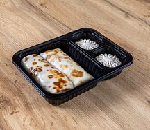 Блинчики с ветчиной и сыром