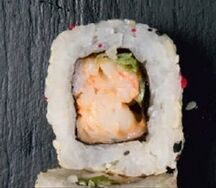 Спайси роллы с креветкой