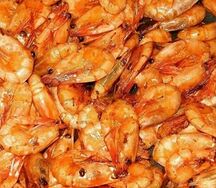 Жареные креветки в чесночном соусе