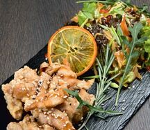 Цыплёнок на азиатский манер