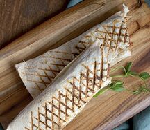 Шаурма с курой и морковью по-корейски