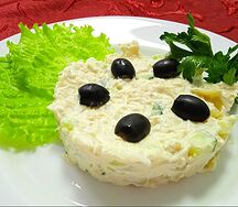 Салат Рыбный по-домашнему