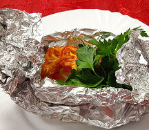 Сёмга, запеченная в фольге