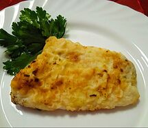 Палтус жареный