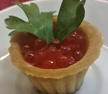 Корзиночка с икрой