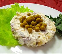 Салат Мясной с говядиной