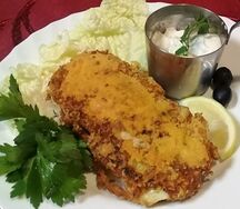 Треска в сырной корочке