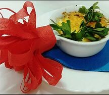 Жюльен с курицей и грибами