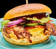 Бургер bbq