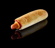 Французский хот-дог с куриной сосиской S