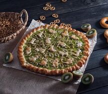 Пирог с киви