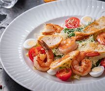 Цезарь с креветками
