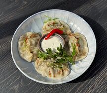 Манты с говядиной