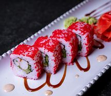Калифорния с креветкой маки