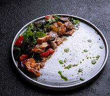 Салат с морепродуктами