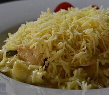 Паста с беконом