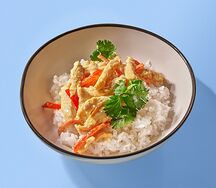 Рис курица карри