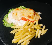 Курица по-французки