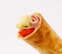 Завертон с ветчиной