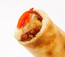 Завертон курица и бекон