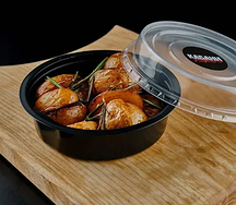 Картофель с чесночным маслом и розмарином