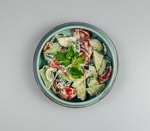 Овощной салат с майонезом