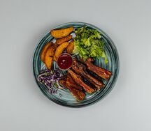 Рёбра свиные BBQ