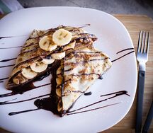 Блин Банан в шоколаде