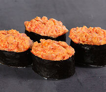 Гункан с гребешком спайси